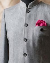 Grey Bandhgala