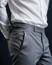 Grey bottom wear for men