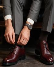 Premium brown boots for men