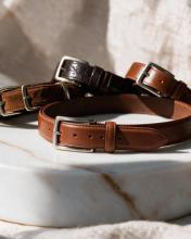 Brow Leather Belt