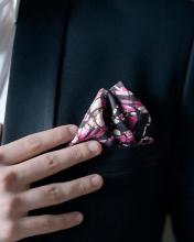 Designer pocket squares for men