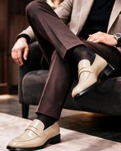 Off-white leather Shoes for men